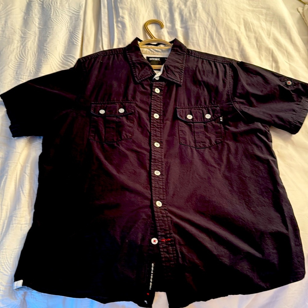 Black Oakley dress shirt